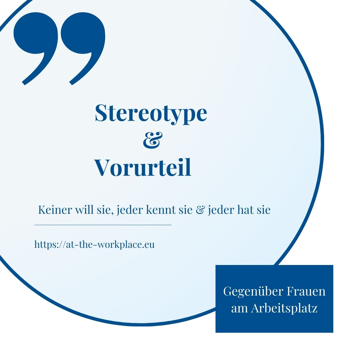 Stereotypen und Vorurteile