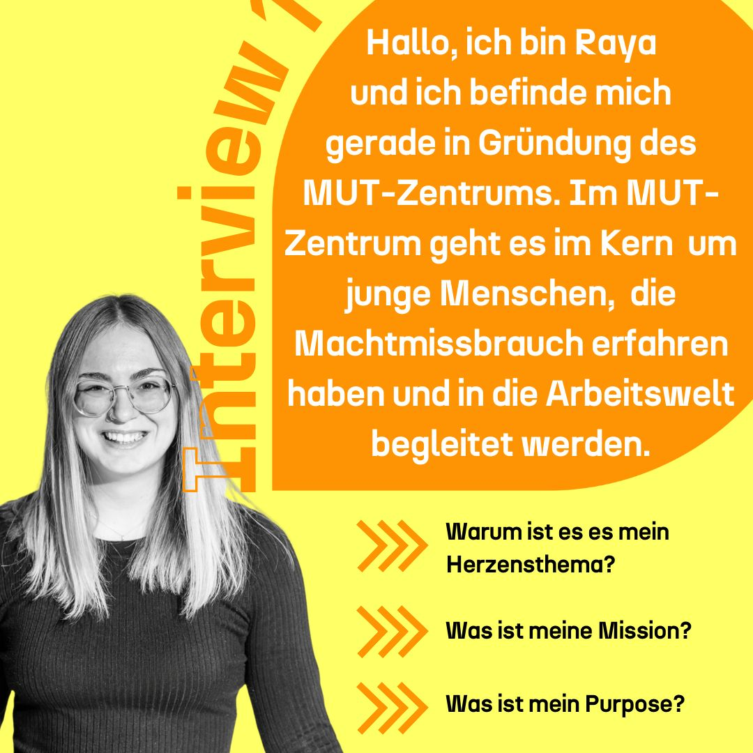 Raya Laade Interview MUT-Zentrum Lüneburg