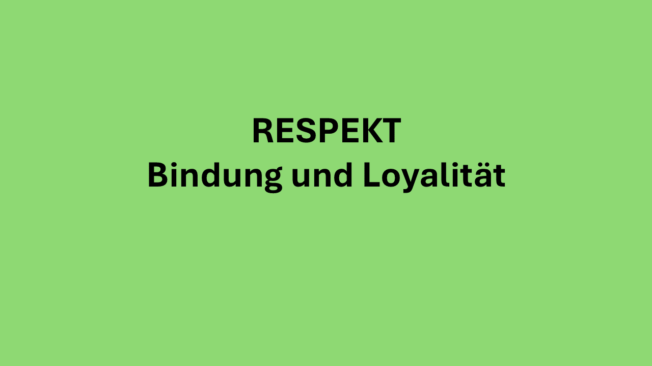 Bindung und Loyalität