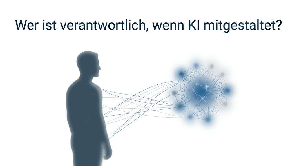 Wer ist verantwortlich, wenn KI mitgestaltet?